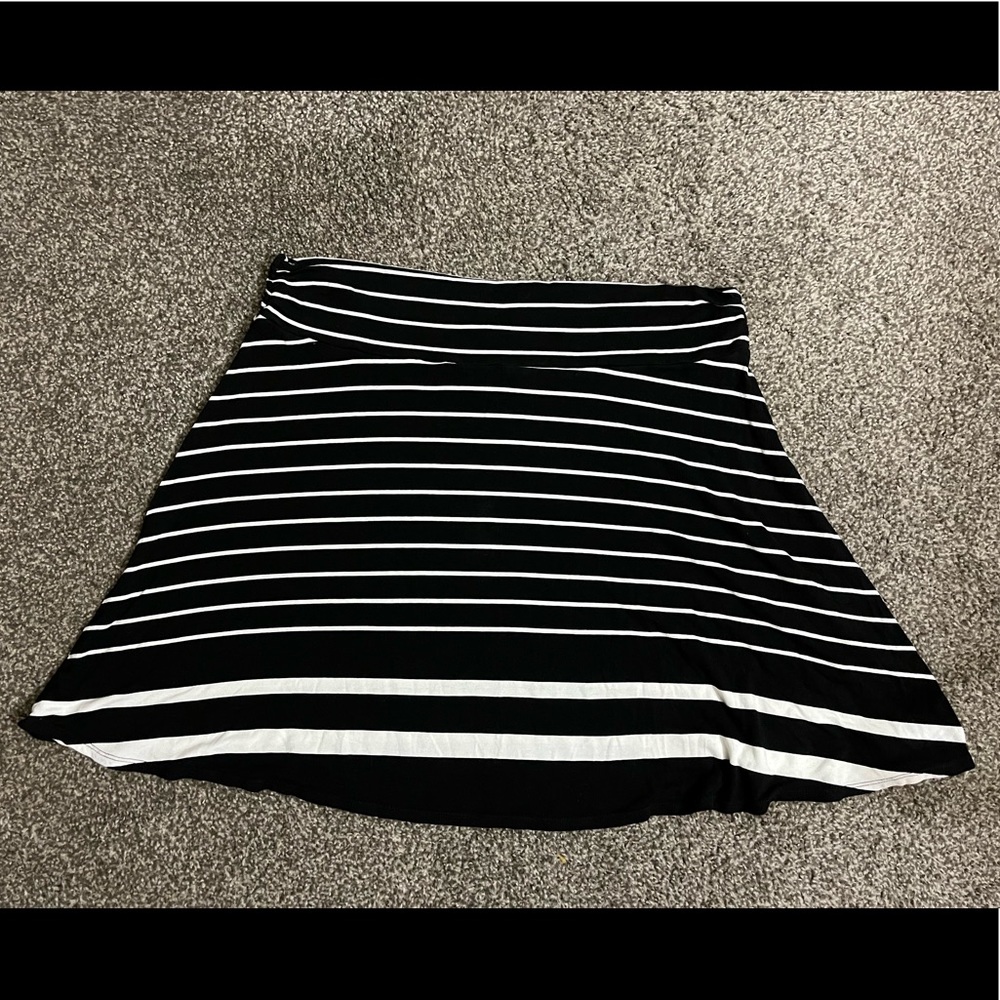 Striped skirt
